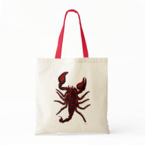Red Scorpion - Budget Tote bags by bontondesigns Red Scorpion - Budget Tote bags