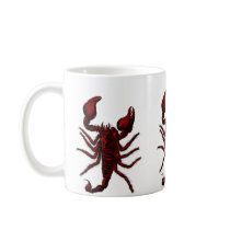 Red Scorpion - Mug #1 by bontondesigns Red Scorpion - Mug #1