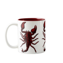 Red Scorpion - Mug #2 by bontondesigns Red Scorpion - Mug #2