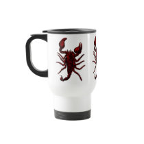 Red Scorpion - Mug #3 by bontondesigns Red Scorpion - Mug #3