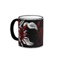 Red Scorpion - Mug #5 by bontondesigns Red Scorpion - Mug #5