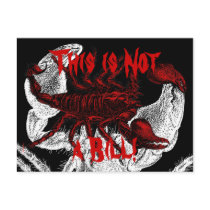 Red Scorpion: Not a Bill! - Postcard by bontondesigns Red Scorpion: Not a Bill! - Postcard