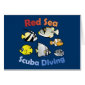 Red Sea Scuba Diving Greeting Card