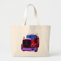 Red Semi Truck Bags