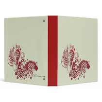 red shapes binders