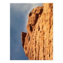 Red Shelf of Rock Art Photo