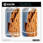 Red Shelf of Rock Decals For HTC myTouch 4G