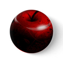 Red Shiny Apple -  Forbidden Fruit buttons
