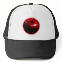 Red Shiny Apple - Forbidden Fruit hats by spacedust Red Shiny Apple - Forbidden Fruit hats