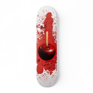 Red Shiny Candy Apple skateboard