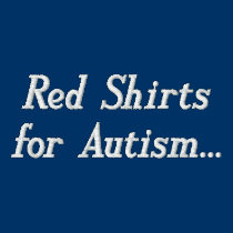 Red Shirts for Autism... embroidered shirts