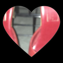 RED SHOES AND CAGE stickers