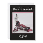 Red Shoes Birthday or Cocktail Invitation