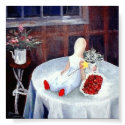 Red Shoes n' Strawberries by Elizabeth posters by cabbageroses Red Shoes n' Strawberries by Elizabeth posters