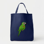 Red-shouldered Macaw Grocery Tote
