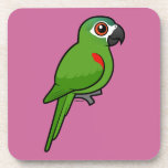 Red-shouldered Macaw Beverage Coaster