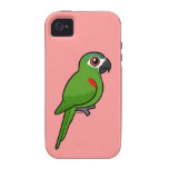 Red-shouldered Macaw Case-Mate iPhone 4 Barely There Universal Case