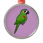 Red-shouldered Macaw Premium circle Ornament