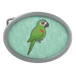 Red-shouldered Macaw Belt Buckle