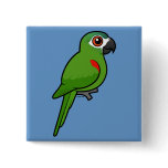 Red-shouldered Macaw Square Button