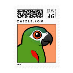 Red-shouldered Macaw Stamp