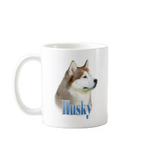 Red Siberian Husky Name mugs by GreyWolfCreation Red Siberian Husky Name mugs