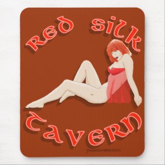 Red Silk Mousepad mousepad