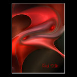 Red Silk postcards
