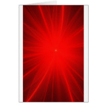 Red Silky Waves Shine Digital Bright Pink Rusty A Card
