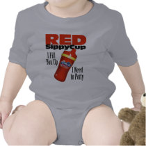 Red Sippy Cup T-shirt