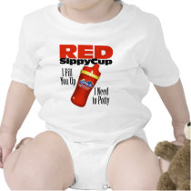 Red Sippy Cup T-shirt