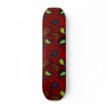 red skateboard