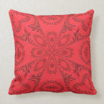 Red Sketch Pillow