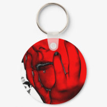 RED SKIN MONICAN keychains by whittyart RED SKIN MONICAN keychains