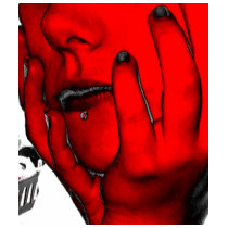 RED SKIN MONICAN t-shirts