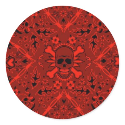 Red Skull Bandana