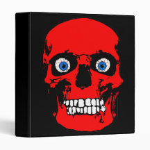 Red Skull Binder