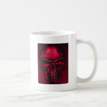 RED SKULL COFFEE MUGS