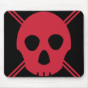 Red Skull Mouse Pad mousepads