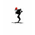 Red Skull on Sexy Creepy Waitress' Tray t-shirts by JuJuGarden Red Skull on Sexy Creepy Waitress' Tray t-shirts