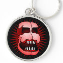 Red Skulls keychain