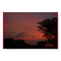 " Red Sky at Night.......... " posters