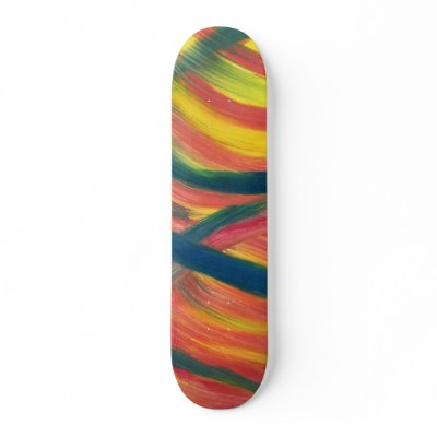 Red Sky at Night Skateboard by tmurray13