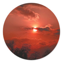 Red Sky @ Night stickers by pirate94 Red Sky @ Night stickers