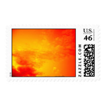 Red Sky postage by DianasMoon Red Sky postage