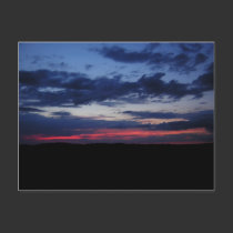 Red Sky Postcard