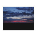 Red Sky Postcard by Llywellyn Red Sky Postcard