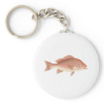 Red Snapper Art Key Chains