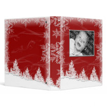 Red Snowflake binder