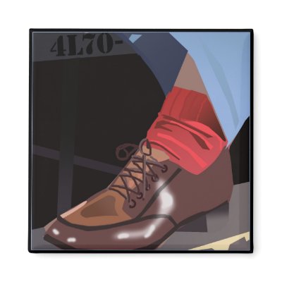 Red Sock Magnet by pussreboots